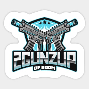 2GUNZUP Sticker